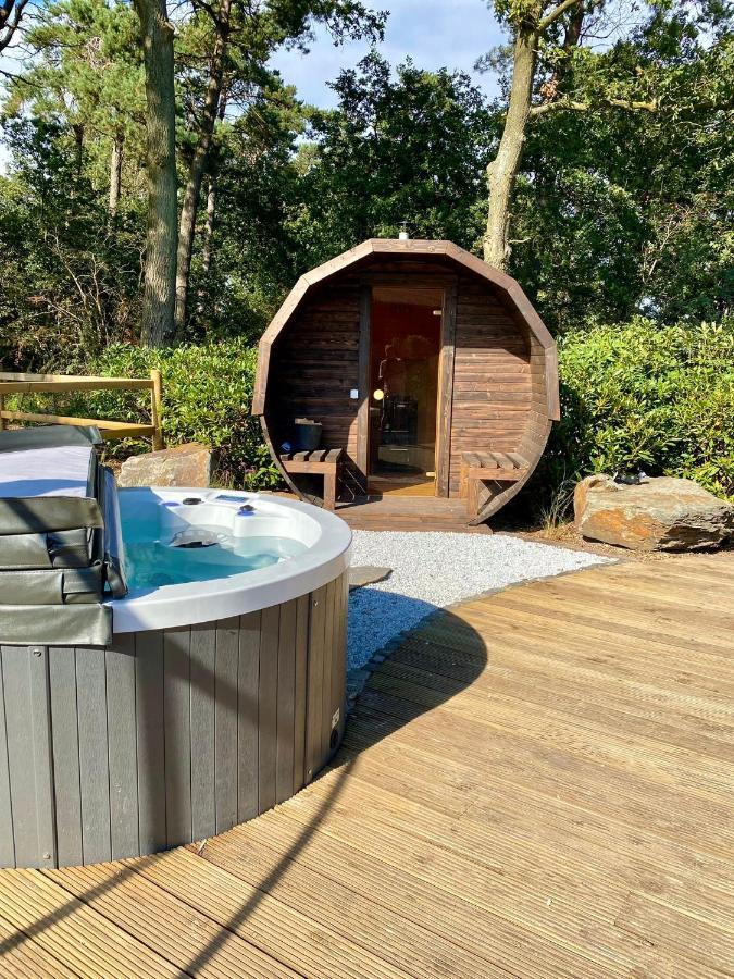 Vila Luxe Finse Kota Met Jacuzzi En Saunabarrel De Zandhoef Eersel Exteriér fotografie